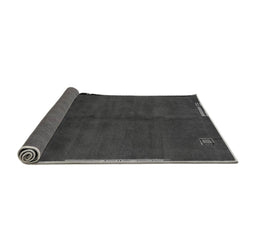 Sideview of Abstract Gray Modern Rug, abs1866gry