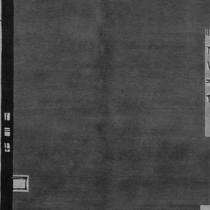 Abstract Gray Modern Rug, abs1866gry