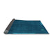 Sideview of Abstract Light Blue Modern Rug, abs1866lblu