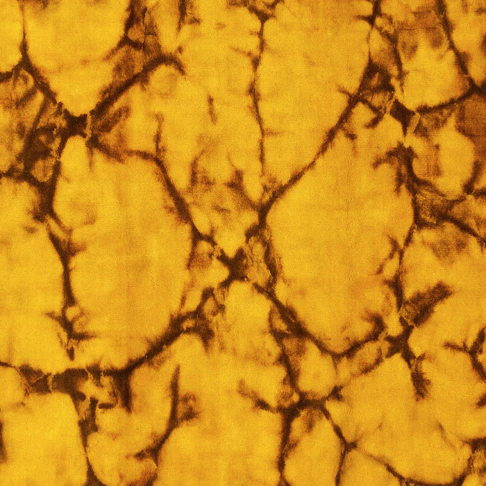 Square Machine Washable Abstract Yellow Modern Rug, wshabs1867yw