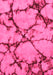 Abstract Pink Modern Rug, abs1867pnk