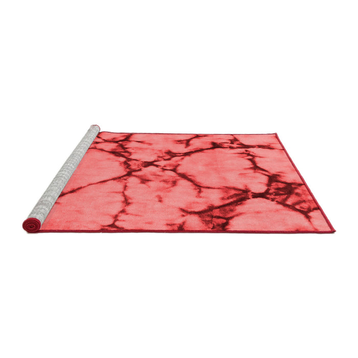 Modern Red Washable Rugs