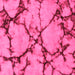 Square Abstract Pink Modern Rug, abs1867pnk