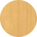 Round Solid Brown Modern Rug, abs1868brn