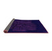 Sideview of Abstract Pink Modern Rug, abs1869pnk