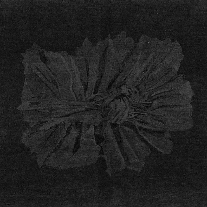 Square Abstract Gray Modern Rug, abs1869gry