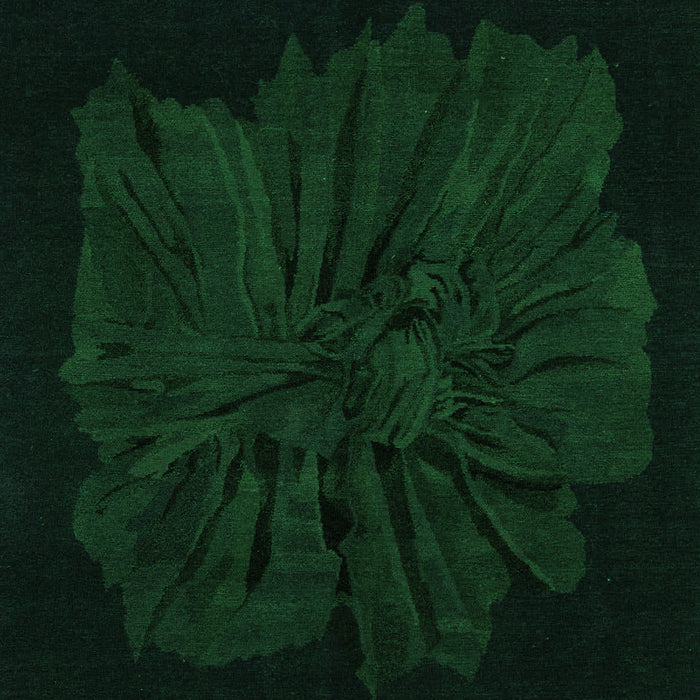 Abstract Green Modern Rug, abs1869grn