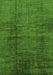 Machine Washable Abstract Green Modern Area Rugs, wshabs186grn