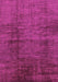 Machine Washable Abstract Pink Modern Rug, wshabs186pnk