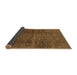 Sideview of Abstract Brown Modern Rug, abs186brn