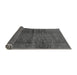 Sideview of Abstract Gray Modern Rug, abs186gry