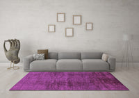 Machine Washable Abstract Purple Modern Rug, wshabs186pur