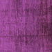 Square Abstract Purple Modern Rug, abs186pur