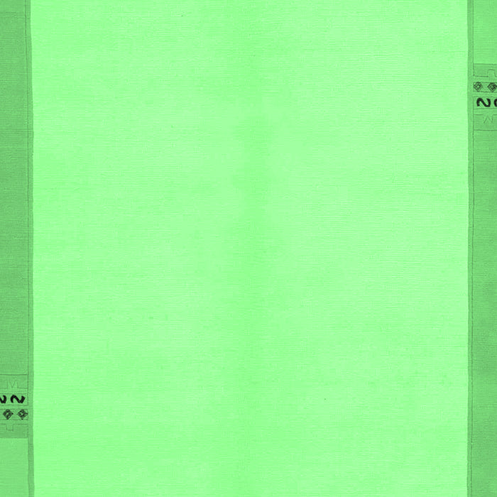 Machine Washable Solid Emerald Green Modern Area Rugs, wshabs1870emgrn