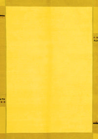 Solid Yellow Modern Rug, abs1870yw