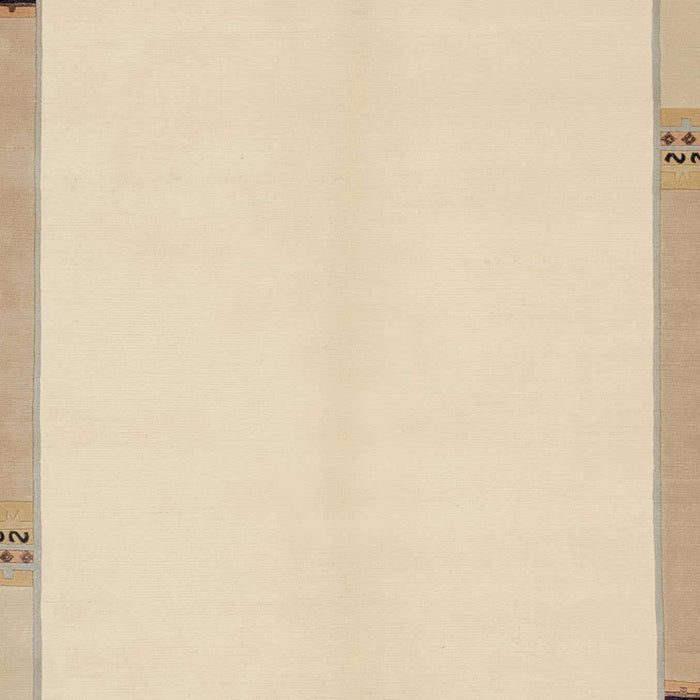 Machine Washable Abstract Yellow Rug, wshabs1870