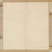 Square Abstract Yellow Solid Rug, abs1870