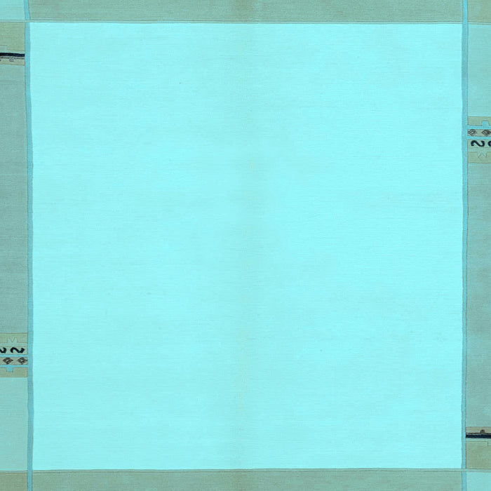 Square Solid Light Blue Modern Rug, abs1870lblu