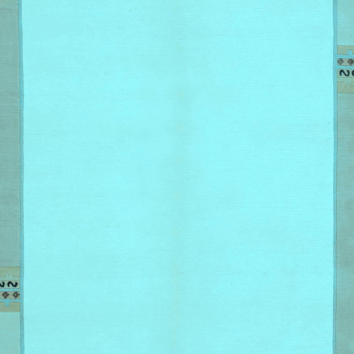 Machine Washable Solid Light Blue Modern Rug, wshabs1870lblu