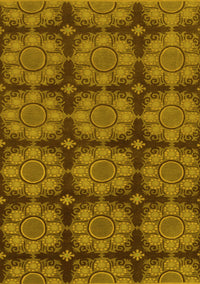 Abstract Yellow Modern Rug, abs1871yw