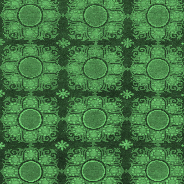 Abstract Emerald Green Modern Rug, abs1871emgrn