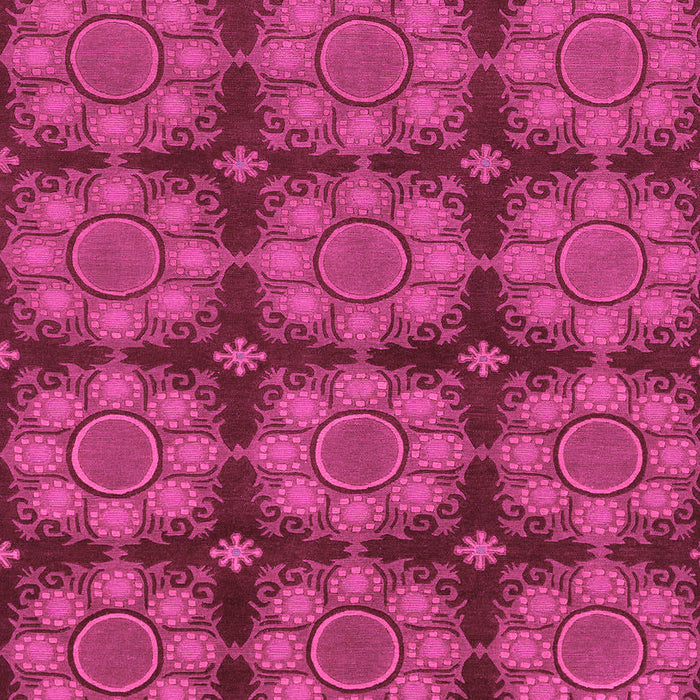 Machine Washable Abstract Pink Modern Rug, wshabs1871pnk