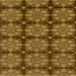 Square Machine Washable Abstract Dark Golden Brown Rug, wshabs1871