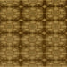 Square Machine Washable Abstract Dark Golden Brown Rug, wshabs1871