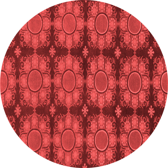 Abstract Red Modern Rug, abs1871red