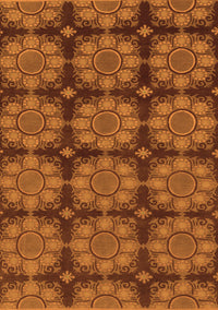 Abstract Orange Modern Rug, abs1871org