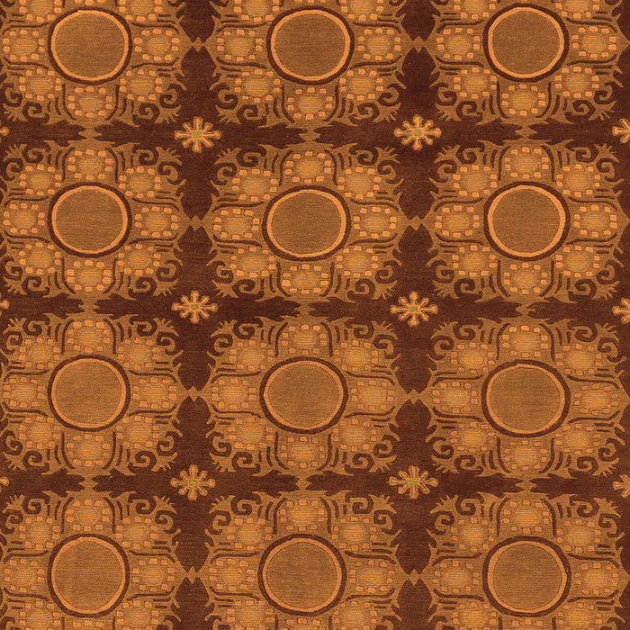 Machine Washable Abstract Orange Modern Area Rugs, wshabs1871org