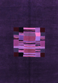 Abstract Purple Modern Rug, abs1872pur