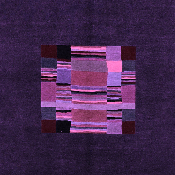 Abstract Purple Modern Rug, abs1872pur