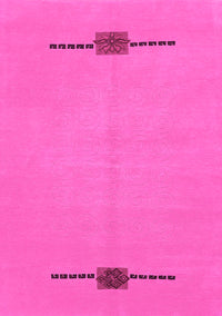 Abstract Pink Modern Rug, abs1873pnk