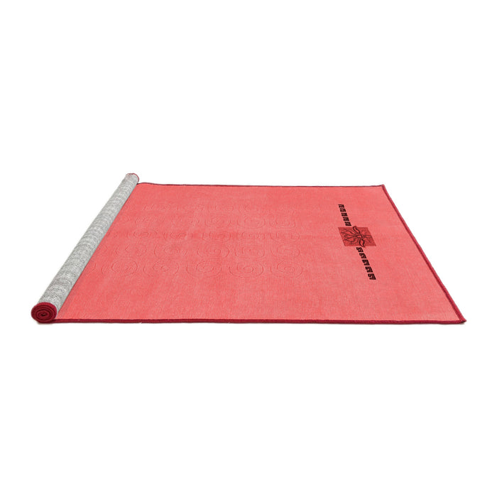 Modern Red Washable Rugs