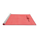 Modern Red Washable Rugs