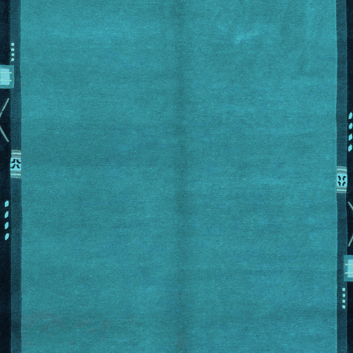 Machine Washable Abstract Light Blue Modern Rug, wshabs1874lblu