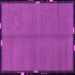 Square Abstract Pink Modern Rug, abs1874pnk