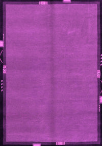 Abstract Pink Modern Rug, abs1874pnk