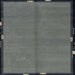 Square Abstract Gray Modern Rug, abs1874