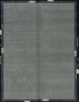 Abstract Gray Modern Rug, abs1874