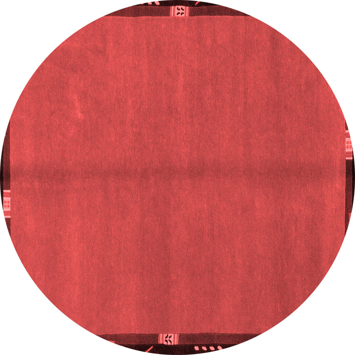 Machine Washable Abstract Red Modern Rug, wshabs1874red