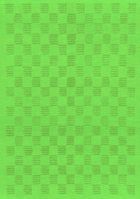 Checkered Green Modern Rug, abs1875grn