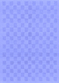 Checkered Blue Modern Rug, abs1875blu