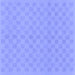 Square Machine Washable Checkered Blue Modern Rug, wshabs1875blu