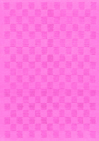 Checkered Pink Modern Rug, abs1875pnk