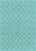 Checkered Light Blue Modern Rug, abs1875lblu