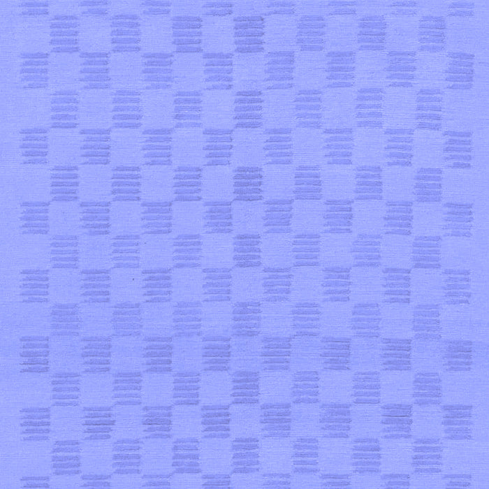 Machine Washable Checkered Blue Modern Rug, wshabs1875blu