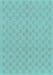 Machine Washable Checkered Light Blue Modern Rug, wshabs1875lblu