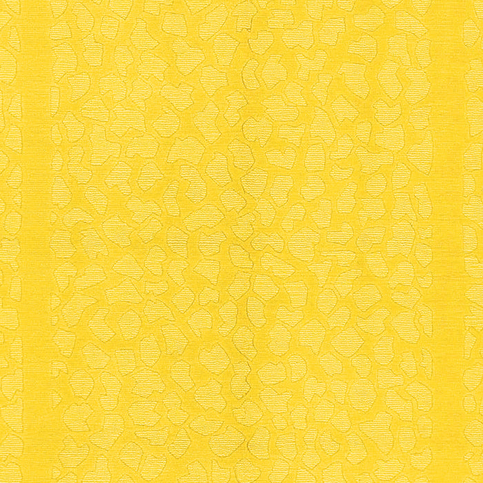 Machine Washable Solid Yellow Modern Rug, wshabs1876yw